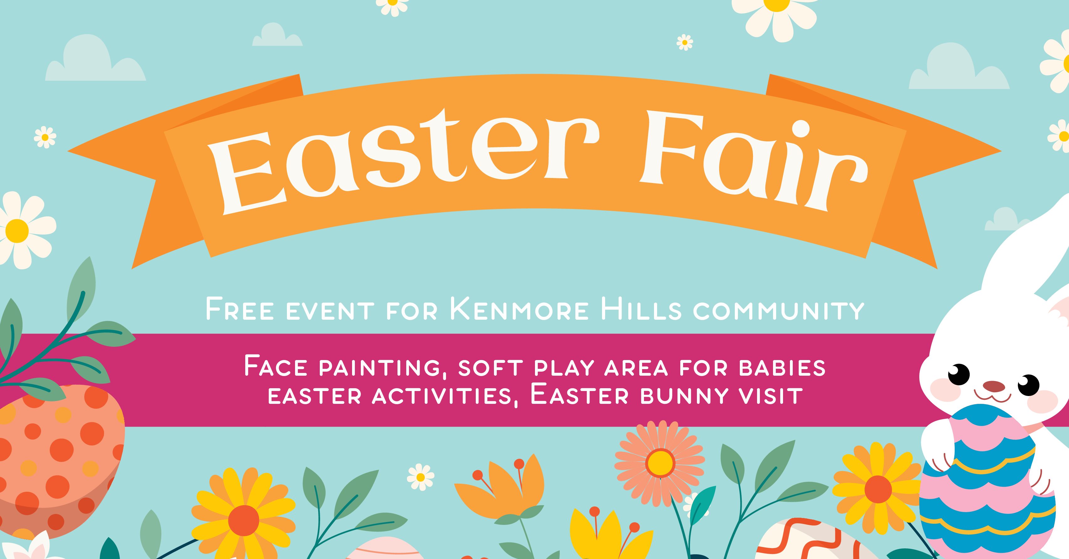 Easter Fair FREE event for the Kenmore Hills community